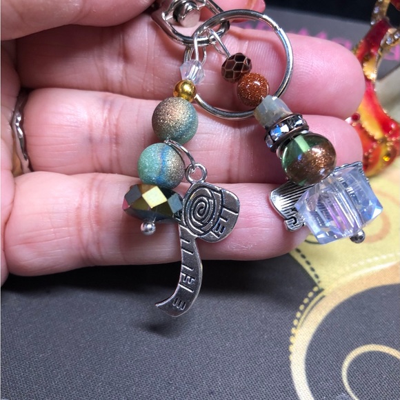 Keychain purse bling for knitters/crafters - Picture 4 of 6